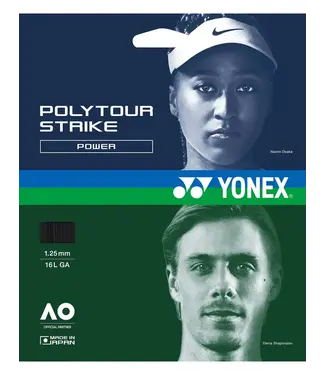 Yonex Poly Tour Strike Cool Black 1.25 16L