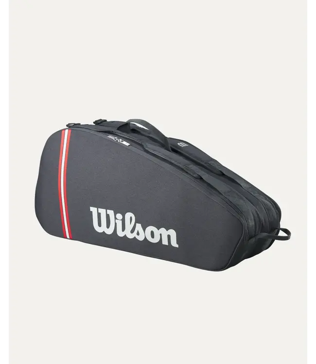 Wilson Tour 6 Pack Racket Bag 2025 Black