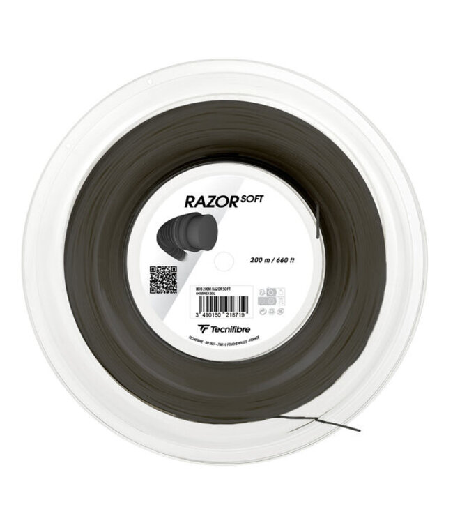 Tecnifibre Razor Soft Carbon 200m Reel