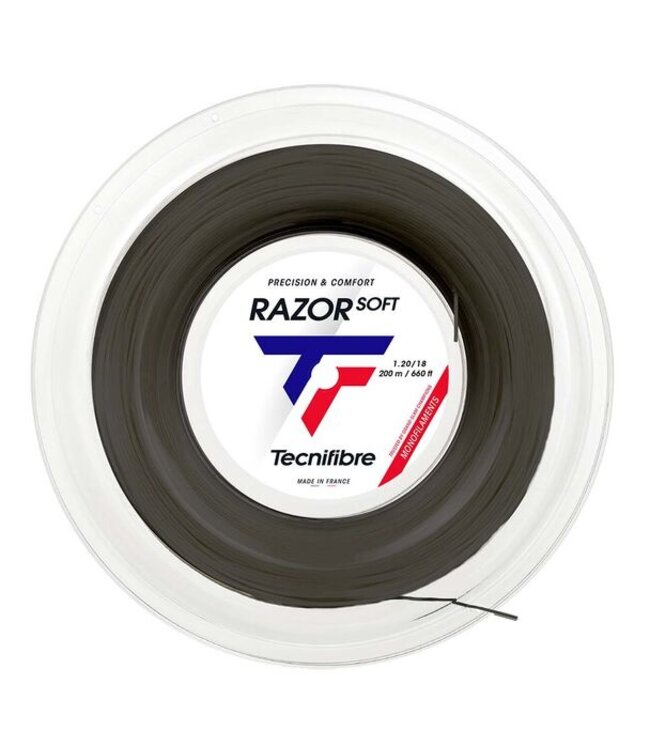 Tecnifibre Razor Soft Carbon 200m Reel