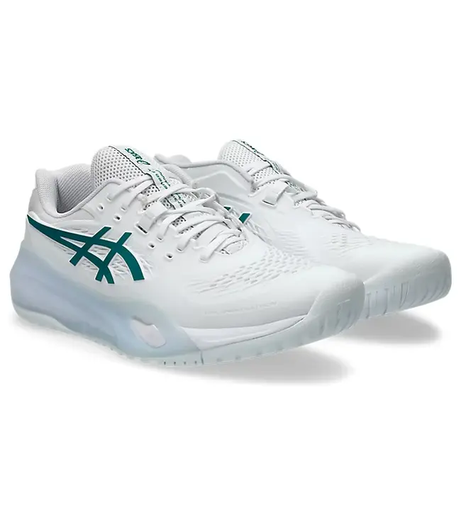 ASICS AMERICA Gel Resolution X White/Pitch Green M's