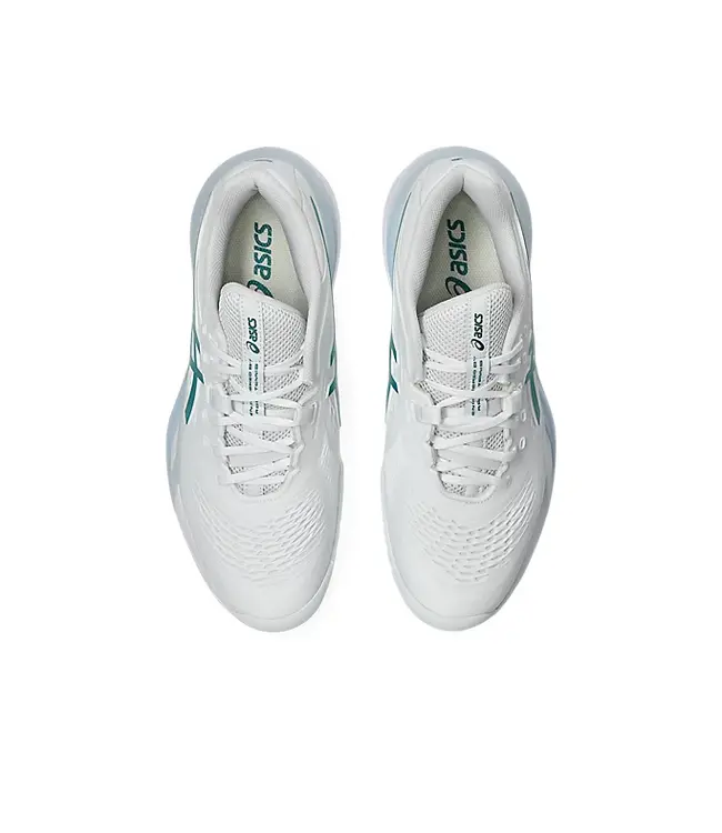 ASICS AMERICA Gel Resolution X White/Pitch Green M's