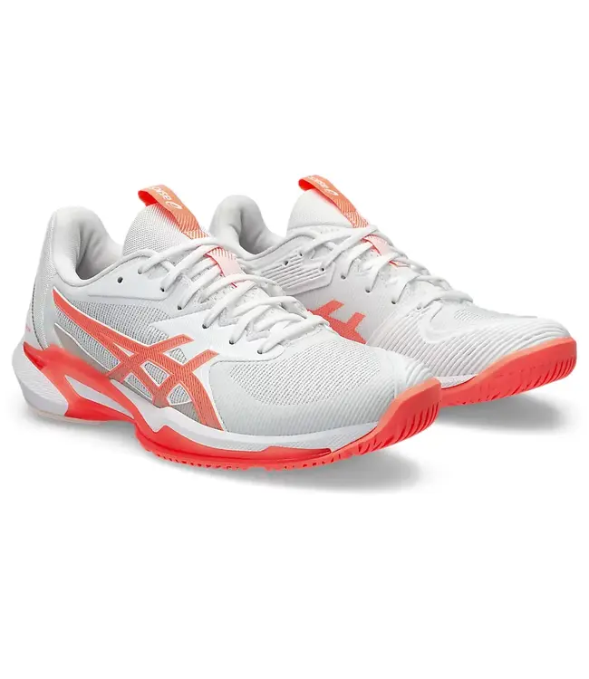 ASICS AMERICA Solution Speed FF 3 W's White/Sun Coral