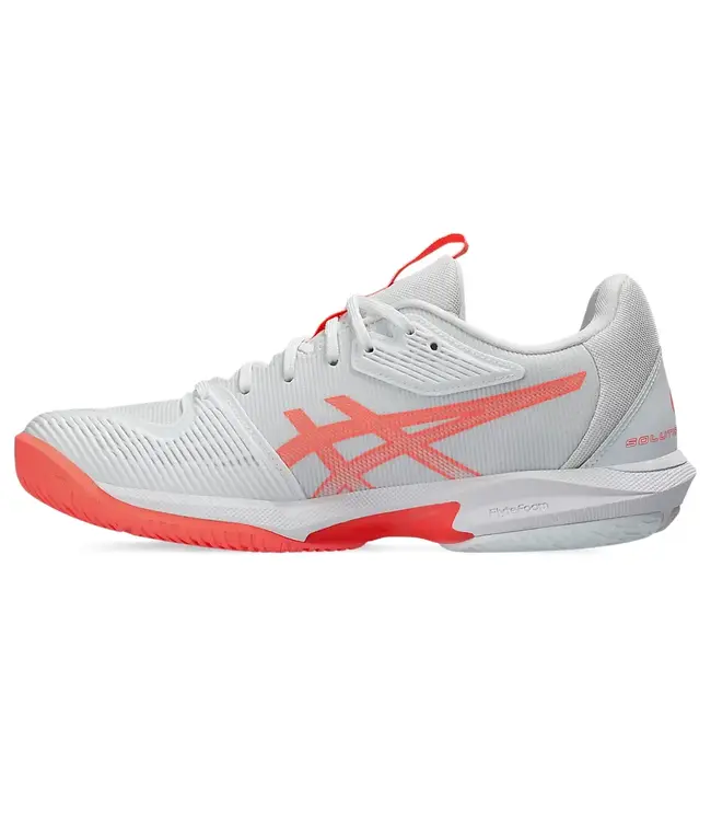 ASICS AMERICA Solution Speed FF 3 W's White/Sun Coral