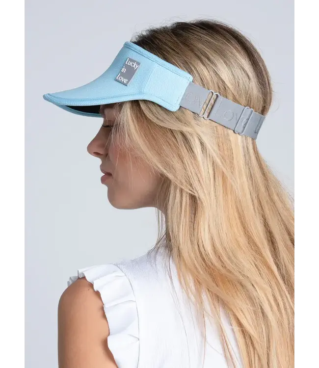 Lucky In Love Lucky Logo Stretch Visor Cool
