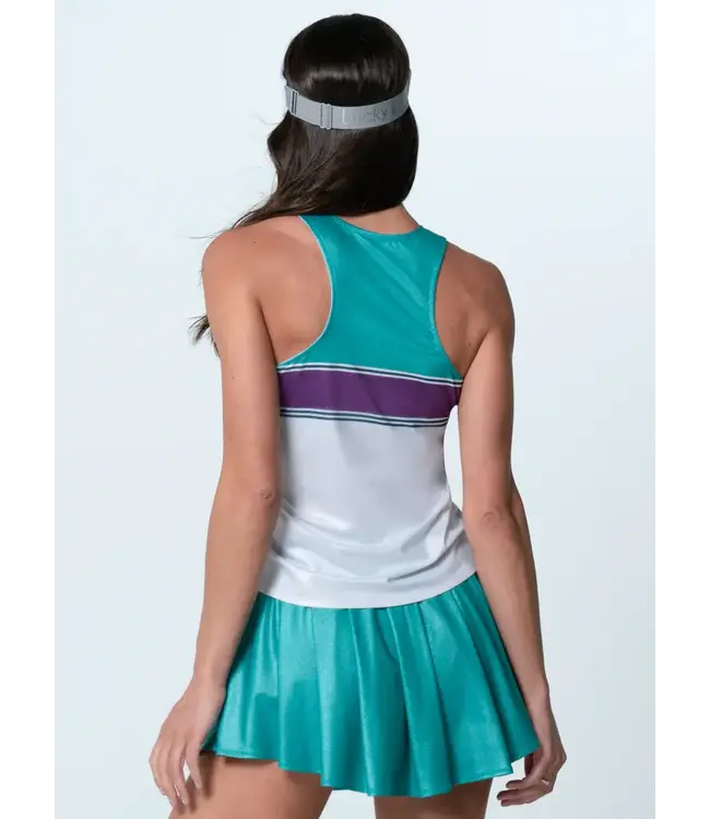 Lucky In Love Chroma Strip Cinch Tank W's