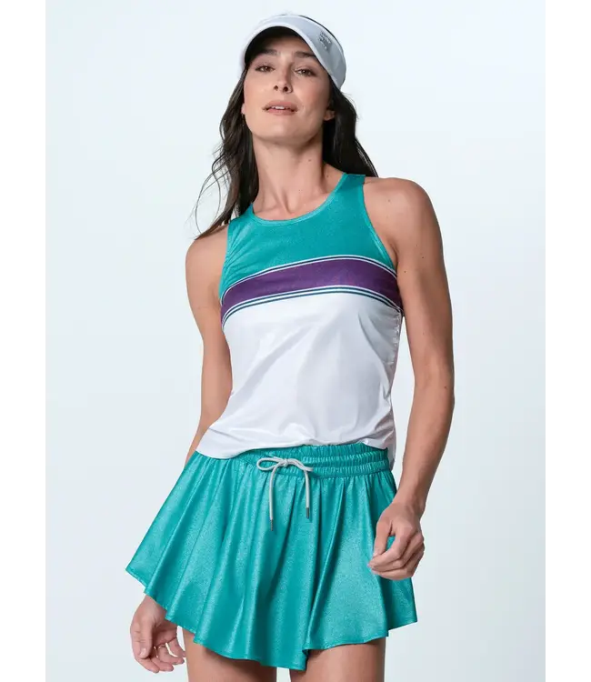 Lucky In Love Chroma Strip Cinch Tank W's