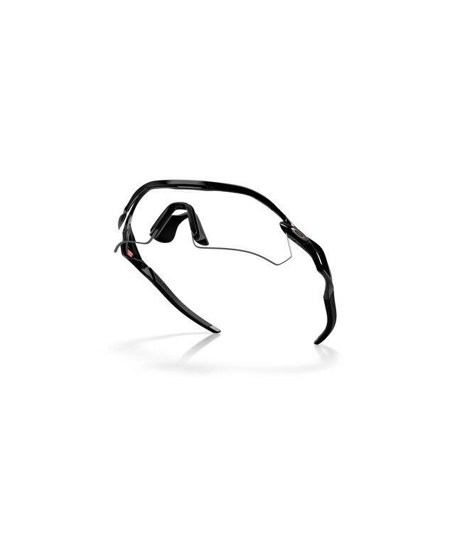 Oakley Radar Plate Polished Black w/ Clear Photo 50% Blk