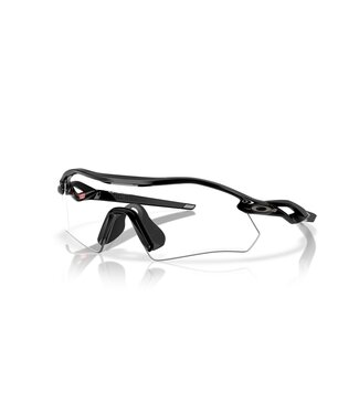 Oakley Radar Plate Polished Black w/ Clear Photo 50% Blk