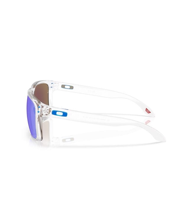Oakley Holbrook XXL Polished Clear w/ Prizm Sapphire Polarized