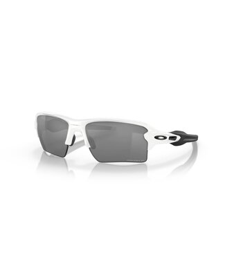 Oakley Flak 2.0 XL Polished White w/ Prizm Black Polarize