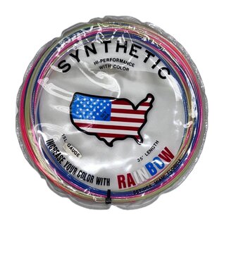 Set USA Brites Synthetic 15L /1.35mm(35 feet) Rainbow