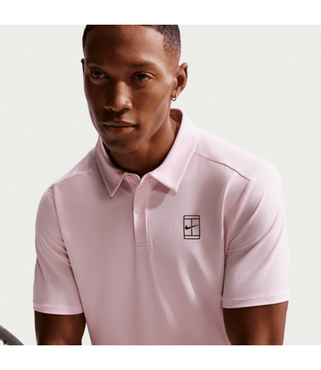 Nike NikeCourt Advantage Dri-FIT Polo M's Pink Foam/Black