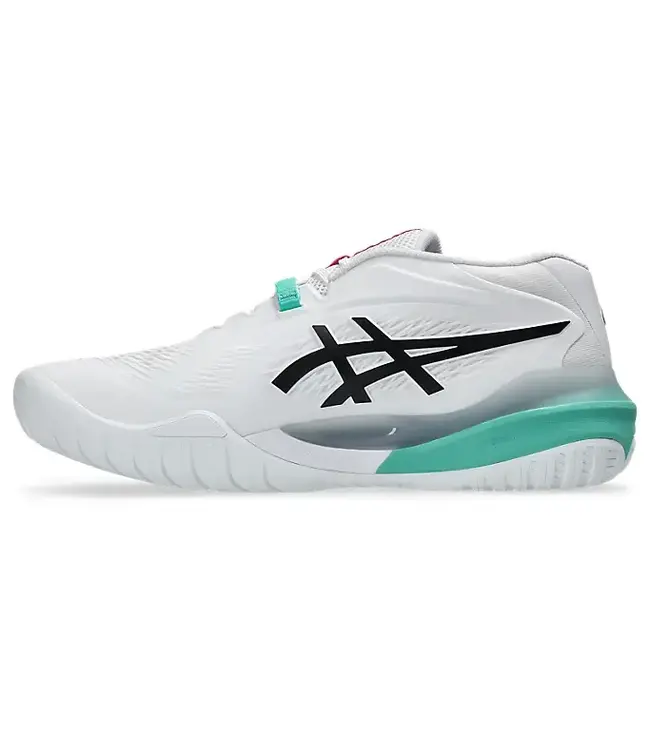 ASICS AMERICA Gel Resolution X M's White/Aurora Green
