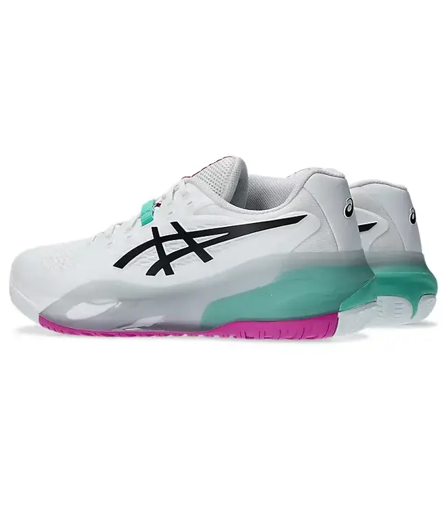 ASICS AMERICA Gel Resolution X M's White/Aurora Green