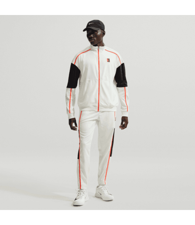 Nike NikeCourt Heritage Tennis Jacket M's Sail/Turf Orange