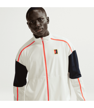 Nike NikeCourt Heritage Tennis Jacket M's Sail/Turf Orange