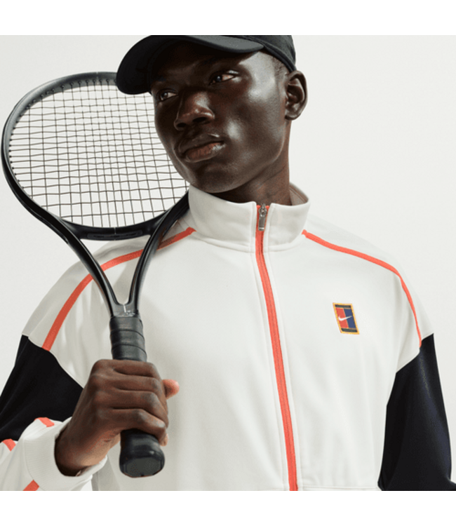 Nike NikeCourt Heritage Tennis Jacket M's Sail/Turf Orange