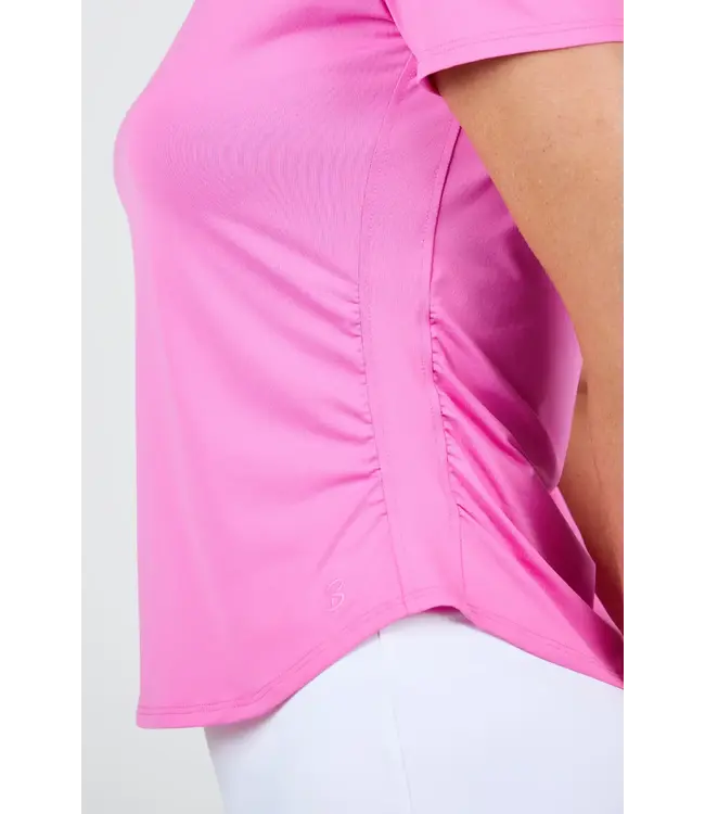 Sofibella Short Sleeve Style Icon W's Super Pink