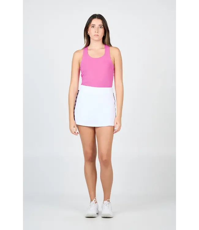 Sofibella 14" Skort Pinkology W's White