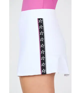 Sofibella 14" Skort Pinkology W's White