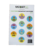 Racquet Inc. Food-Themed Racquet Butt Cap Sticker (10pack)