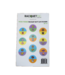 Racquet Inc. Food-Themed Racquet Butt Cap Sticker (10pack)