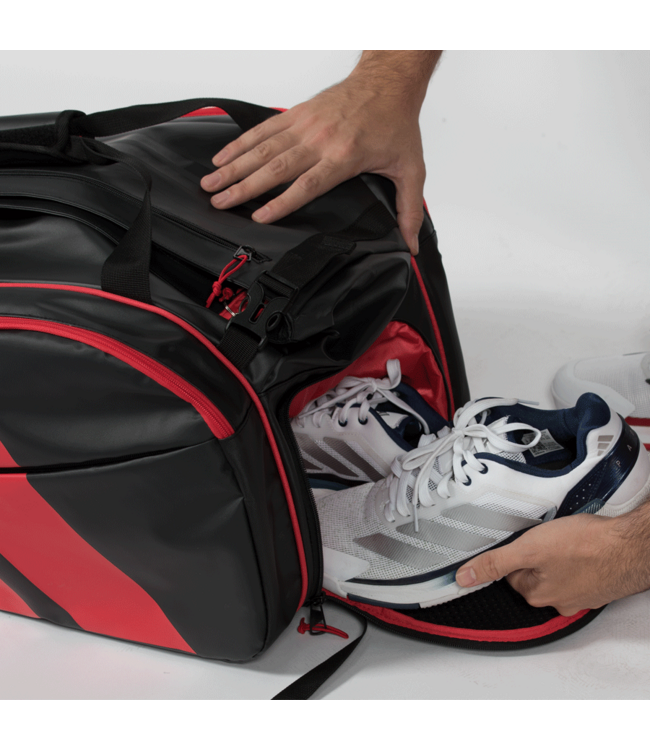 Adidas Racket Bag Multigame Black/Red by Ale Galán 2026
