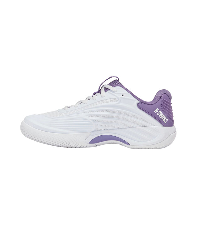 K-SWISS Hypercourt Express 3 W's White/Purple Haze/Lunar Rock
