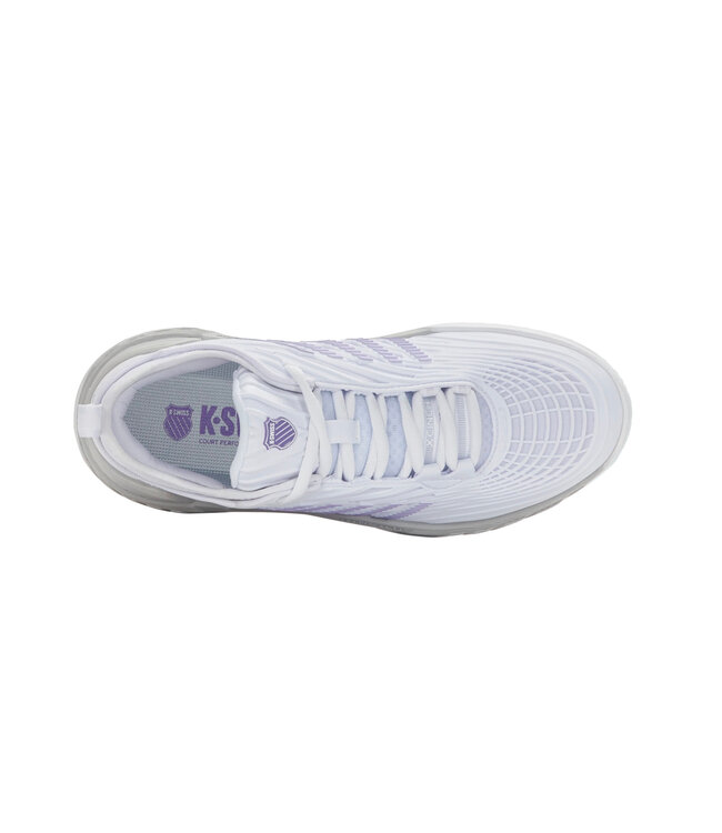 K-SWISS Hypercourt Supreme 2 W's White/Lunar Rock/Purple Haze