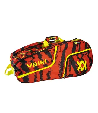 Volkl Zebra Mega Bag Lava/Black/Neon Yellow