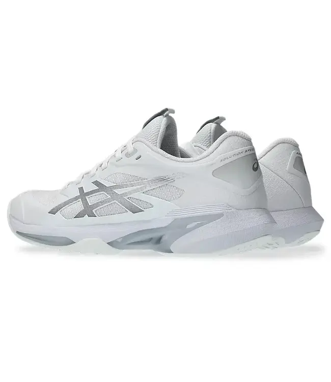 ASICS AMERICA Solution Speed FF 4 White/Pure Silver W's