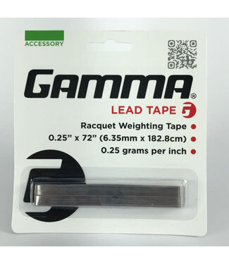 Gamma Gamma-Lead Tape 72''x 1/4''