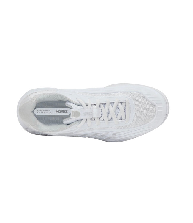 K-SWISS Hypercourt Express 3 Wide W's White/Dawn Blue/Silver