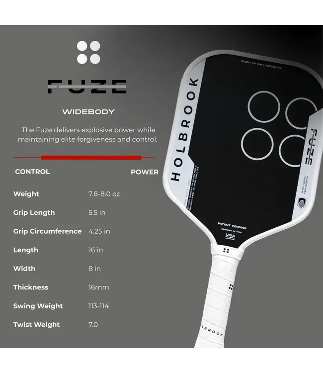 Holbrook FUZE Widebody 16mm