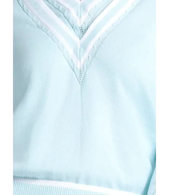 Lucky In Love Victory V-Neck Sweater