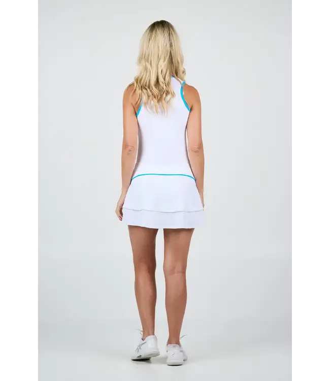 Sofibella 13" Skort Electric White W's