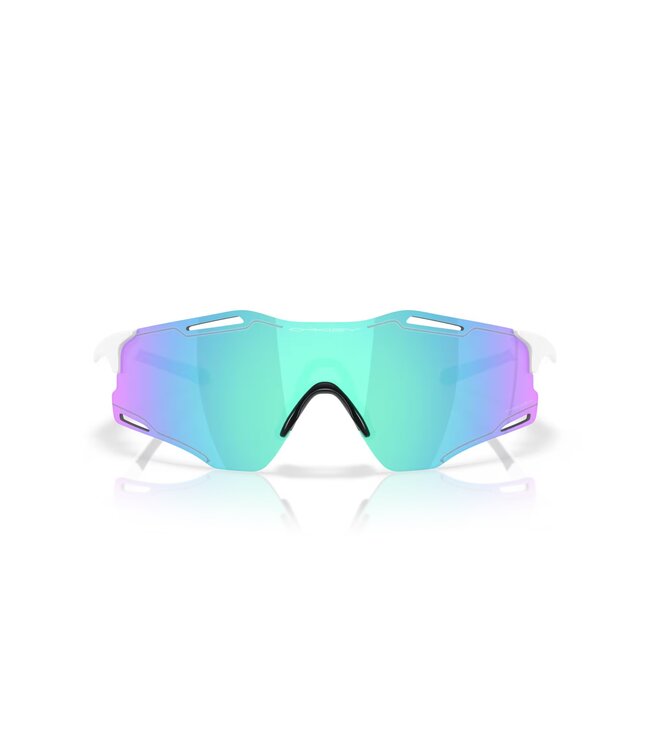 Oakley Cybr Zero Polished White w/ Prizm Sapphire