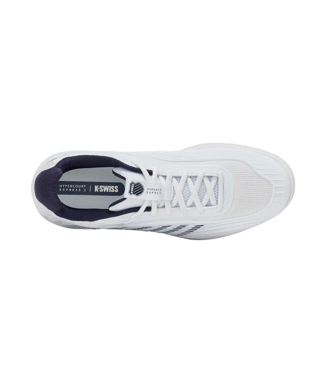 K-SWISS Hypercourt Express 3 2E Wide White/Peacoat M's