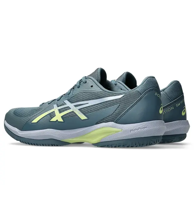 ASICS AMERICA Solution Swift FF 2 Grey Blue/Pistachio M's