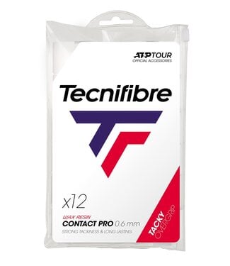 Tecnifibre Contact Pro White 12-Pack