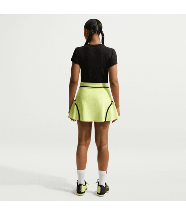Nike NikeCourt Advantage Dri-FIT High-Waisted Skirt Lemon Twist/Black W's
