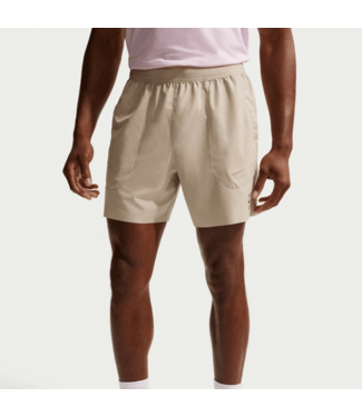 Nike NikeCourt Advantage Dri-FIT 6" Shorts Desert Khaki/Black M's