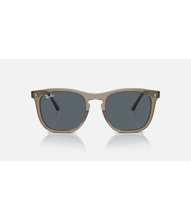 Rayban Transparent Brown w/Blue