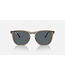 Rayban Transparent Brown w/Blue