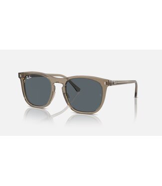 Rayban Transparent Brown w/Blue