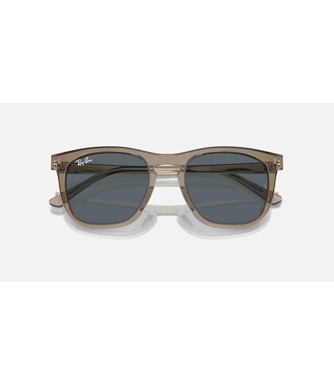 Rayban Transparent Brown w/Blue