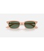 Rayban Zaya Cloudy Natural Pink w/Dark Green