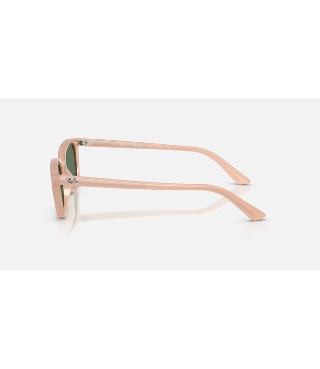 Rayban Zaya Cloudy Natural Pink w/Dark Green