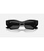Rayban Zena Black w/Dark Grey